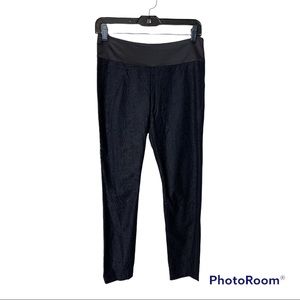 Nicole Miller Artelier Black Lace Side Zipper Straight Leg Dress Pants 6…